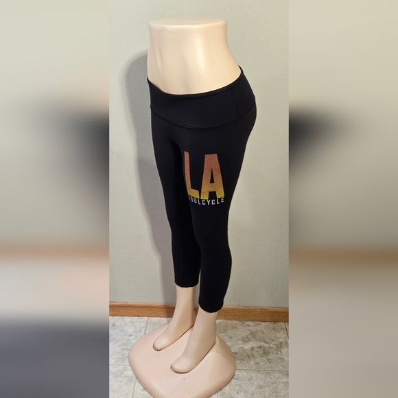 Lululemon Leggings LA Soulcycle Women's Size 6 - Picture 1 of 8
